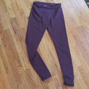 Purple zella running tights
